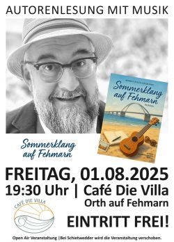 Sommerklang Plakat Lesung Orth