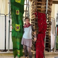 Angela Metz | FIlz auf Wanderschaft | Alte Schule Petersdorf