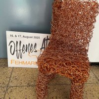 Ein Stuhl zum Verlieben von Birgit beautiful Drahtschmuck und Wohlfühl-Ideen Birgit Bienko