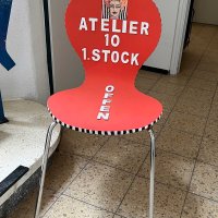 Stuhl von Atelier 10 Gaby Liebert | Alte Schule Petersdorf