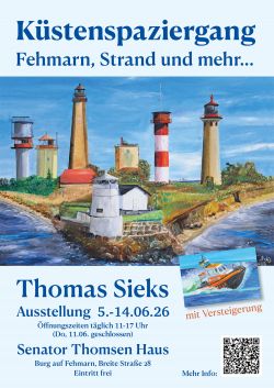 Sieks Kuestenspaziergang Plakat web2