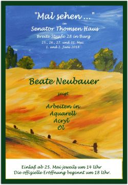 Neubauer Plakat Ausstellung 20180525